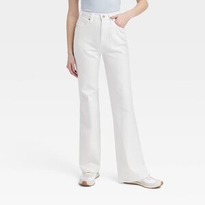 High rise flare jeans